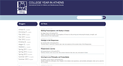 Desktop Screenshot of blog.cyathens.org